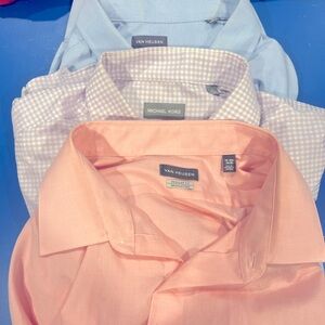 3 button down oxfords various colors/brands